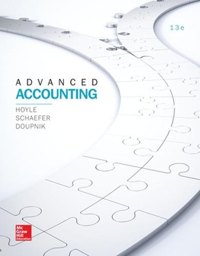 LooseLeaf for Advanced Accounting