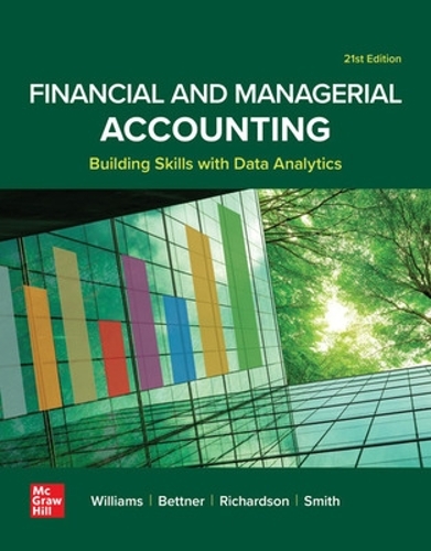 Financial & Managerial Accounting ISE
