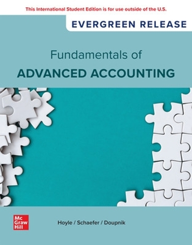 Fundamentals of Advanced Accounting: 2026 Release ISE