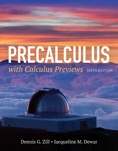 Precalculus with Calculus Previews
