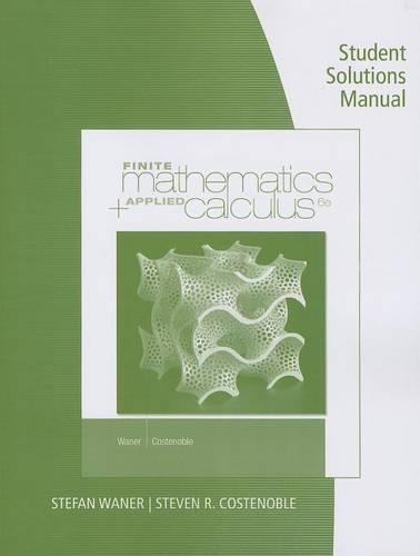 Finite Math and Applied Calculus