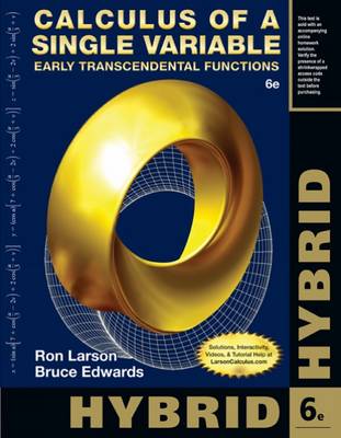 Calculus of a Single Variable, Hybrid
