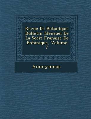 Revue de Botanique
