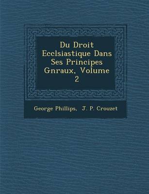 Du Droit Eccl Siastique Dans Ses Principes G N Raux, Volume 2