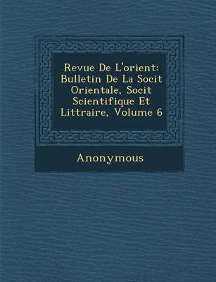 Revue de L'Orient