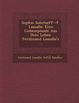 Sophie Solutzeff--F. Lassalle