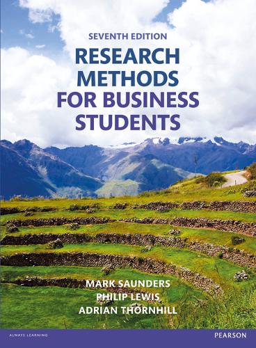 Research Methods for Business Students