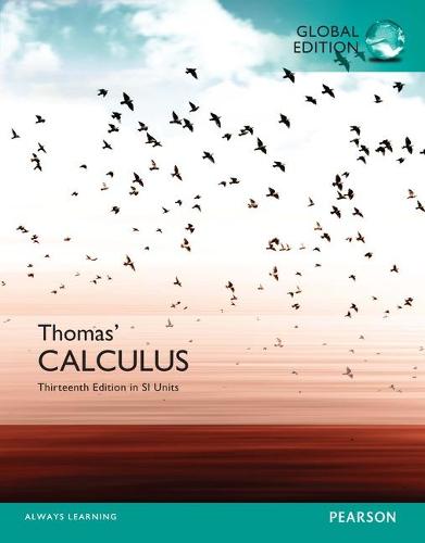 Thomas' Calculus in SI Units