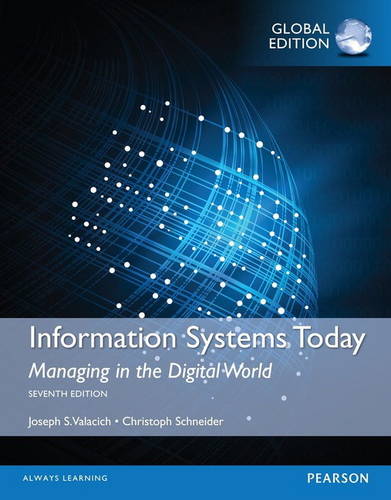 MyMISLab -- Access Card -- for Information Systems Today: Managing in a Digital World, Global Edition