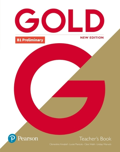 Gold B1 Preliminary New Edition Teacher's Book for pack