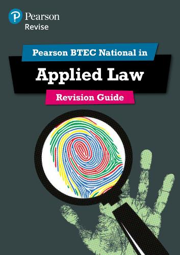 Pearson REVISE BTEC National Applied Law Revision Guide incl. online revision - for 2026 exams