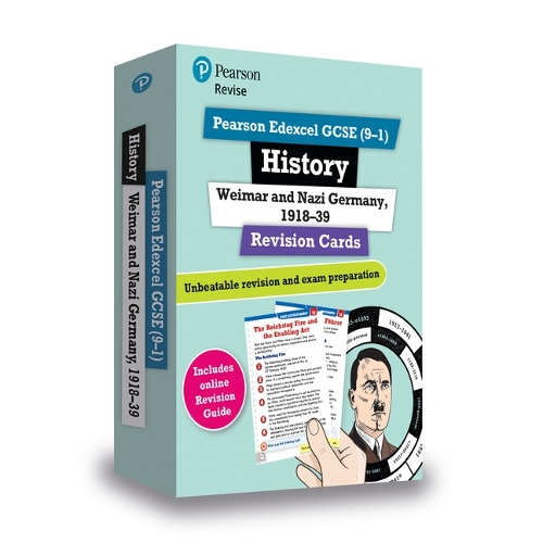 Pearson REVISE Edexcel GCSE History Weimar and Nazi Germany Revision Cards incl. online revision - for 2026, 2027 exams