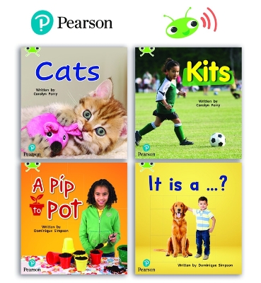 Learn to Read at Home with Bug Club Phonics: Phase 2 - Reception Term 1 (4 non-fiction books) Pack B