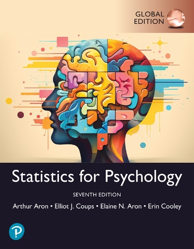 Statistics for Psychology, Global Edition + MyLab Psychology with Pearson eText (Package)