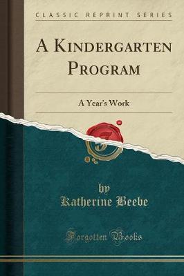 A Kindergarten Program