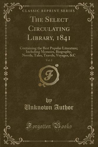 The Select Circulating Library, 1841, Vol. 2