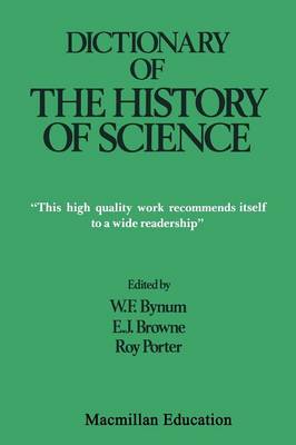 Dictionary of the History of Science