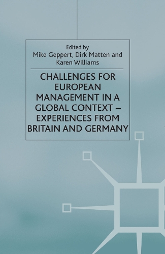 Challenges for European Management in a Global Context