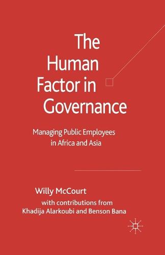 The Human Factor in Governance