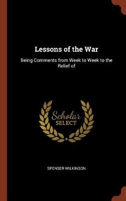 Lessons of the War