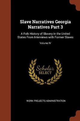 Slave Narratives Georgia Narratives Part 3
