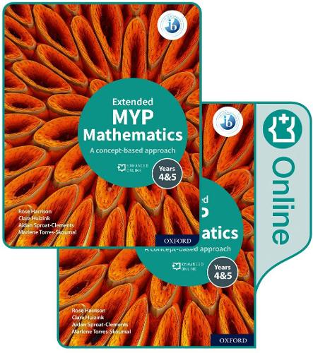 MYP Mathematics 4&5 Extended Print and Enhanced Online Course Book Pack