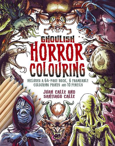 Ghoulish Horror Colouring Kit