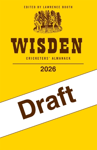 Wisden Cricketers' Almanack 2026 by Lawrence Booth