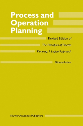 Process and Operation Planning