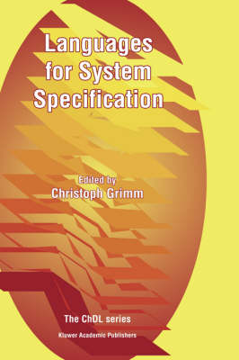 Languages for System Specification
