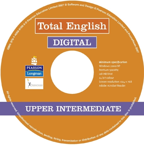 Total English Upper Intermediate Digital CD-Rom for Pack