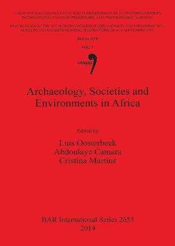 Archaeology Societies and Environments in Africa