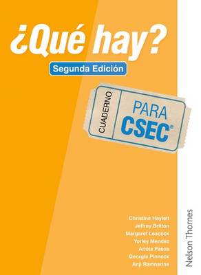 ¿Qué Hay? Cuaderno CSEC®