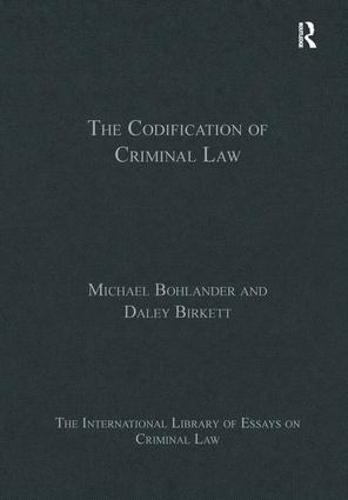 The Codification of Criminal Law