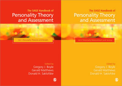The SAGE Handbook of Personality Theory and Assessment