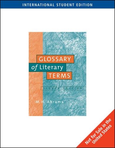 A Glossary of Literary Terms