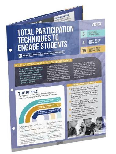 Total Participation Techniques to Engage Students (Quick Reference Guide 25-Pack)