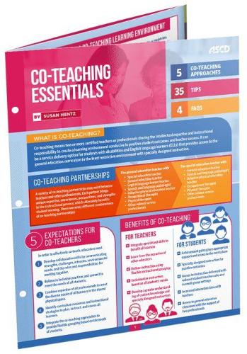 Co-Teaching Essentials (Quick Reference Guide 25-Pack)