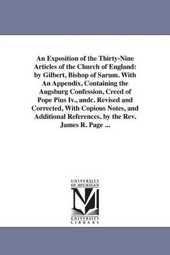 An Exposition of the Thirty-Nine Articles of the Church of England