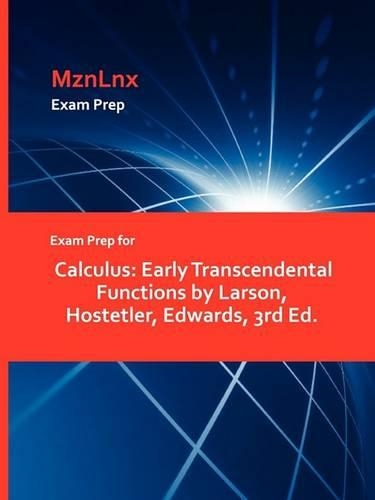 Exam Prep for Calculus