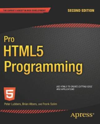 Pro HTML5 Programming