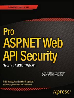 Pro ASP.NET Web API Security