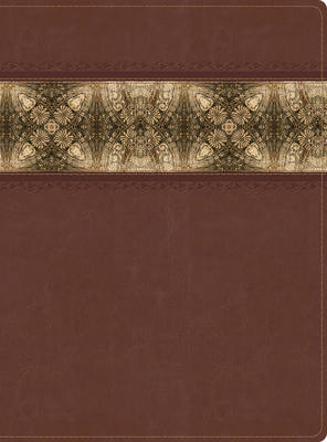 The Apologetics Study Bible, Cinnamon/Brocade Leathertouch, Indexed