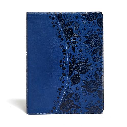 KJV Study Bible, Indigo, LeatherTouch
