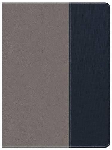 CSB Apologetics Study Bible for Students, Gray/Navy LeatherTouch