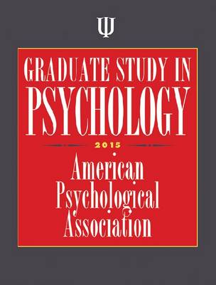 Graduate Study in Psychology 2015