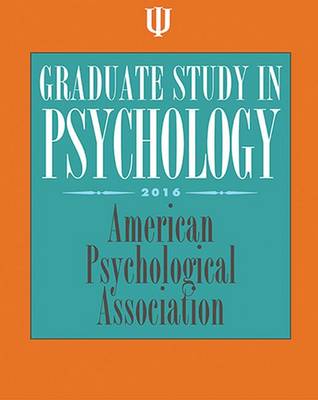Graduate Study in Psychology 2016