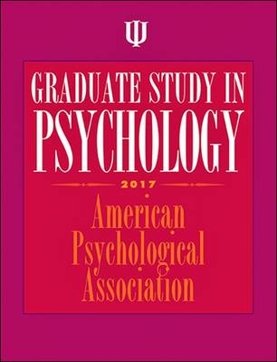 Graduate Study in Psychology