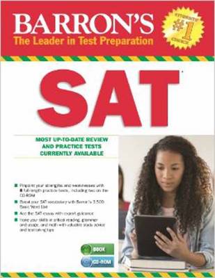 Barrons SAT with CD study guide, 27th Edition