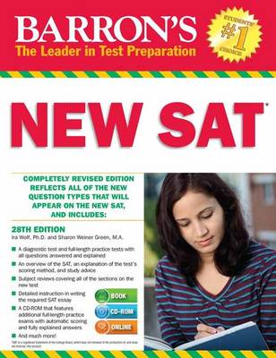 Barron's New SAT, 28th Edition with CD-ROM